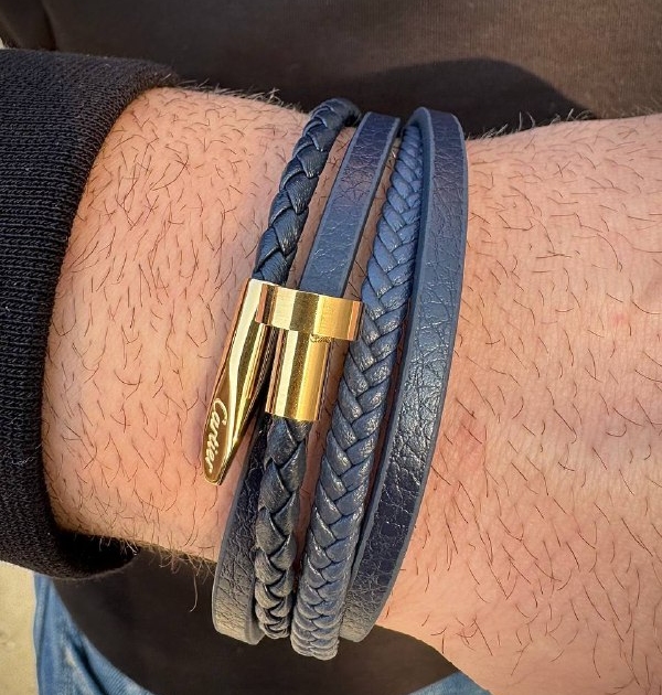 Stainless steel bracelet-for men