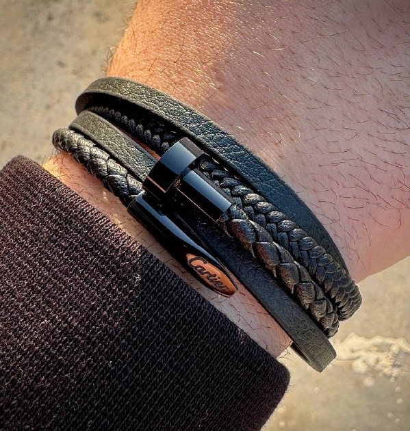 Stainless steel bracelet-for men