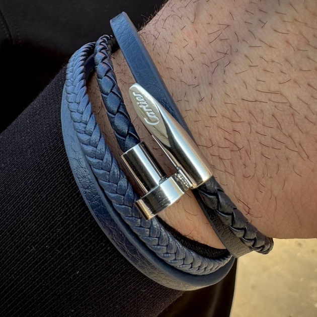 Stainless steel bracelet-for men
