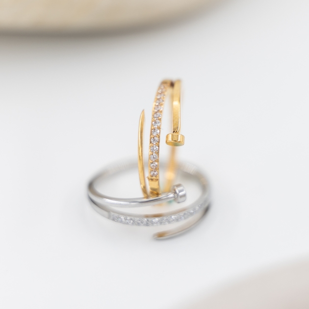 Stainless steel ring-for woman