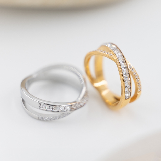 Stainless steel ring-for woman