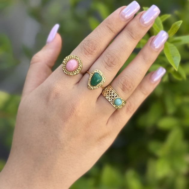 Stainless steel ring-for woman