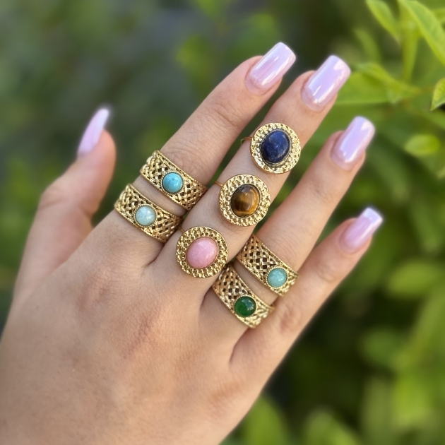 Stainless steel ring-for woman
