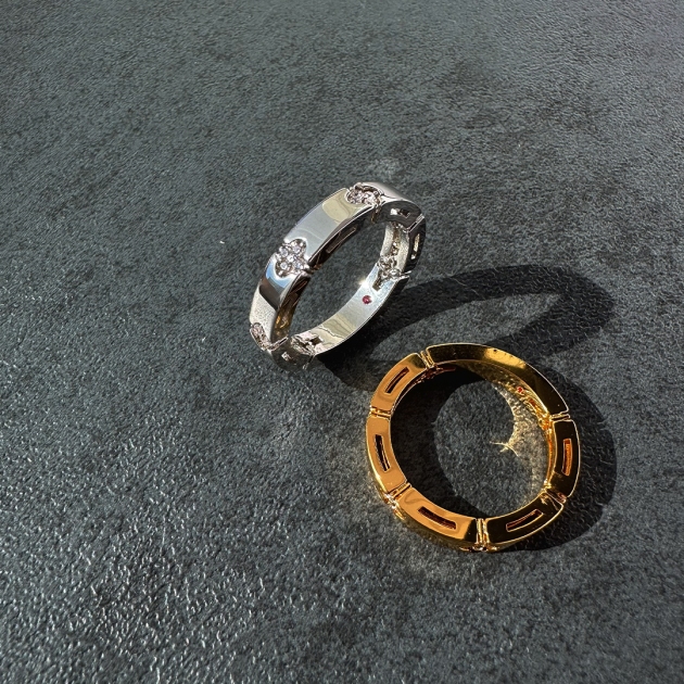 Alloy Gold Plated ring