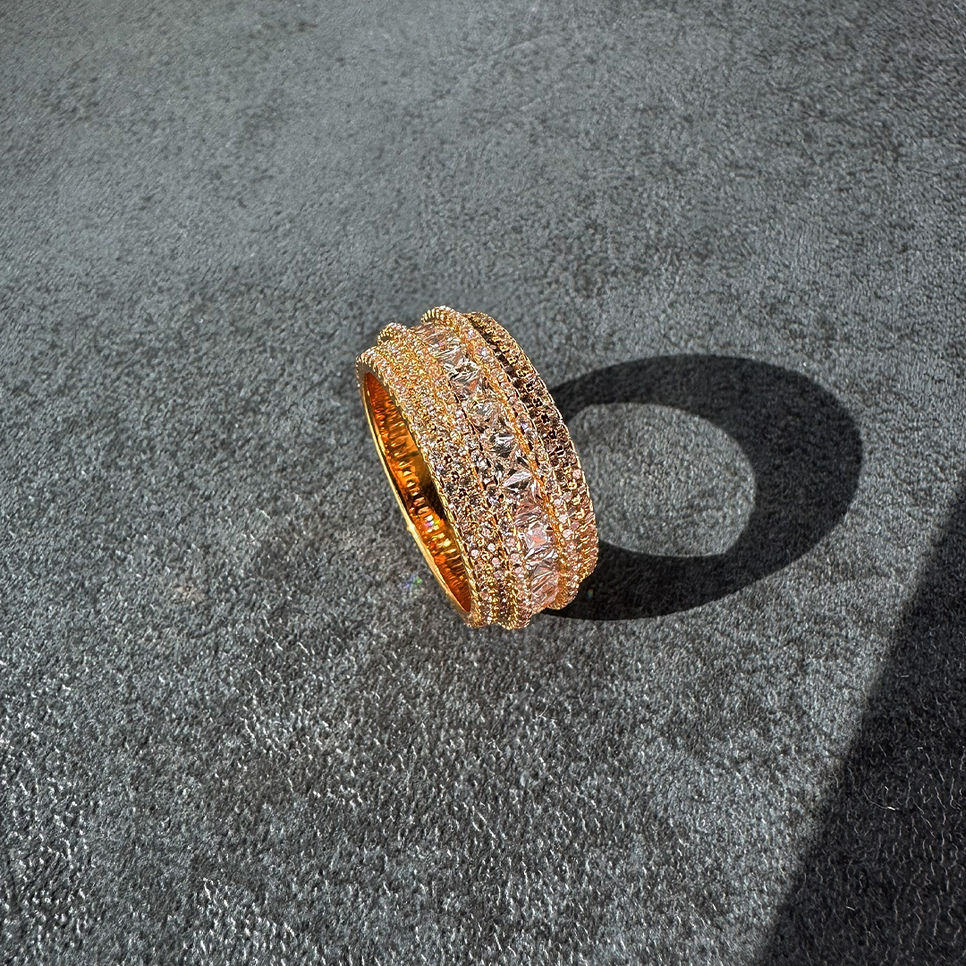 Alloy Gold Plated ring - Image 2