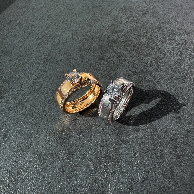 Alloy Gold Plated ring