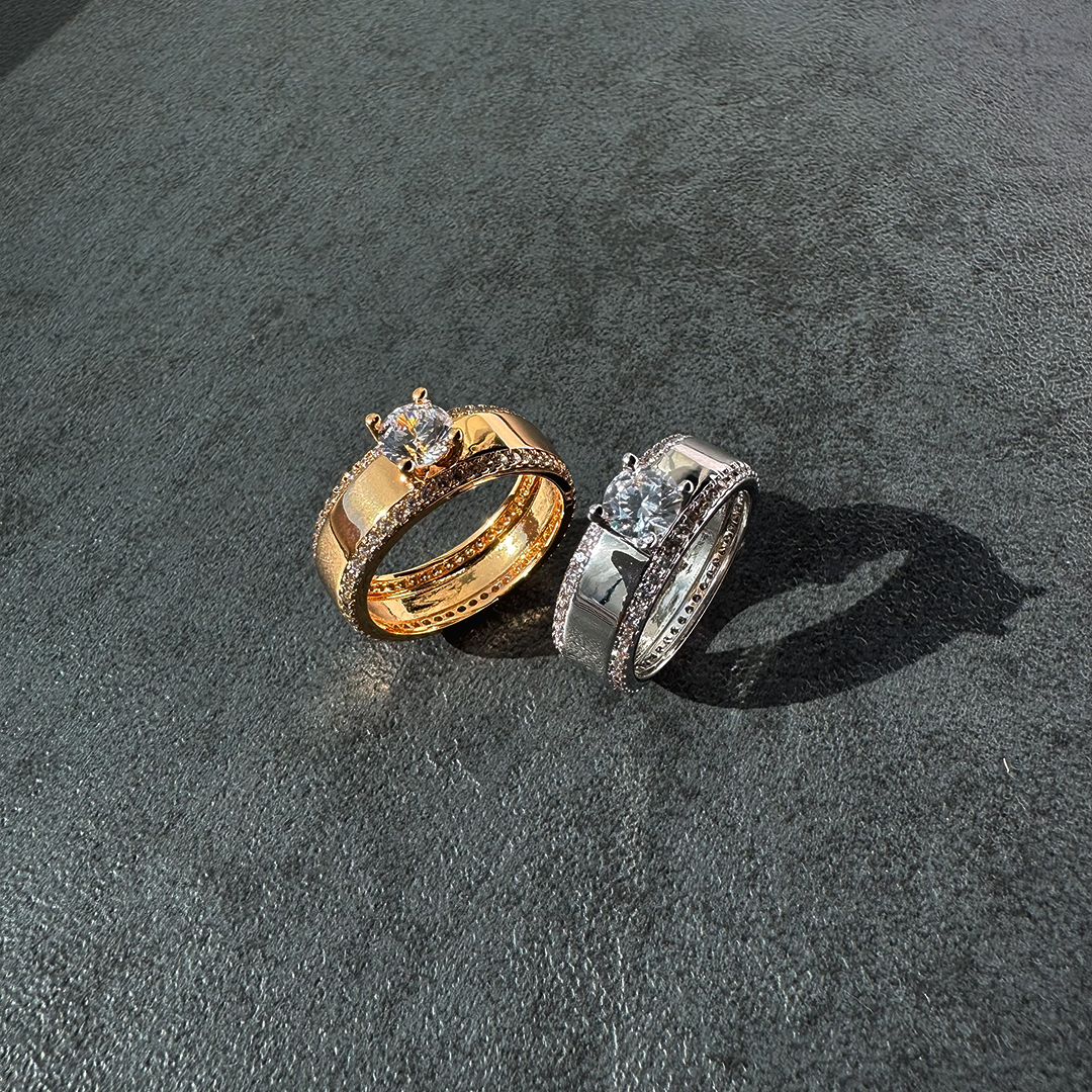Alloy Gold Plated ring