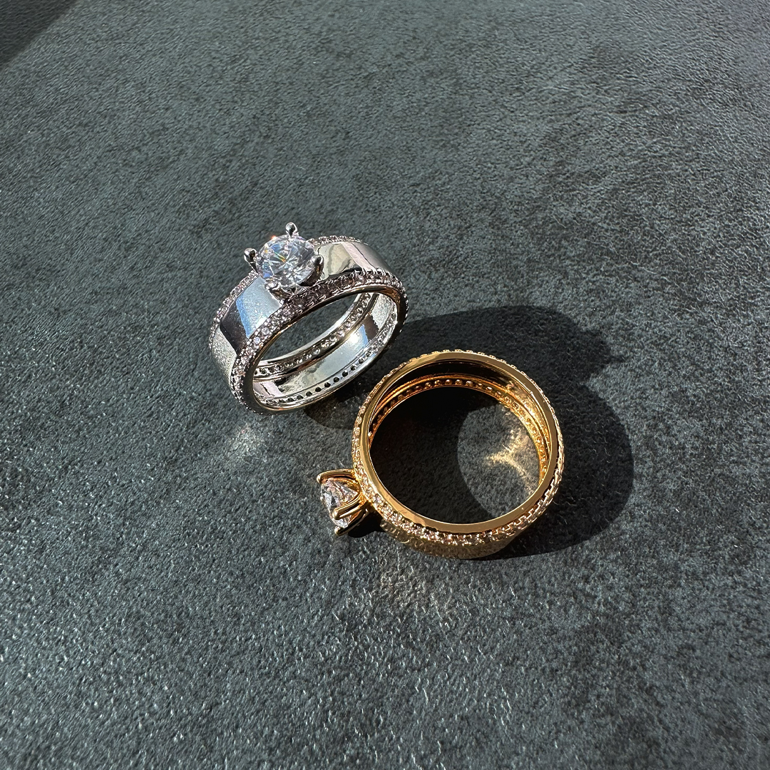 Alloy Gold Plated ring - Image 2