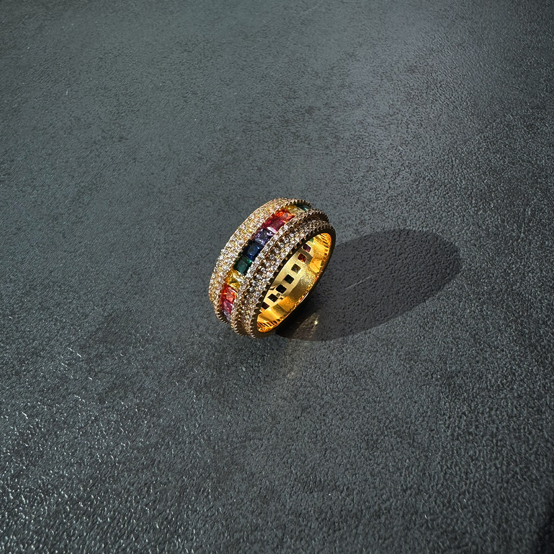 Alloy Gold Plated ring - Image 2