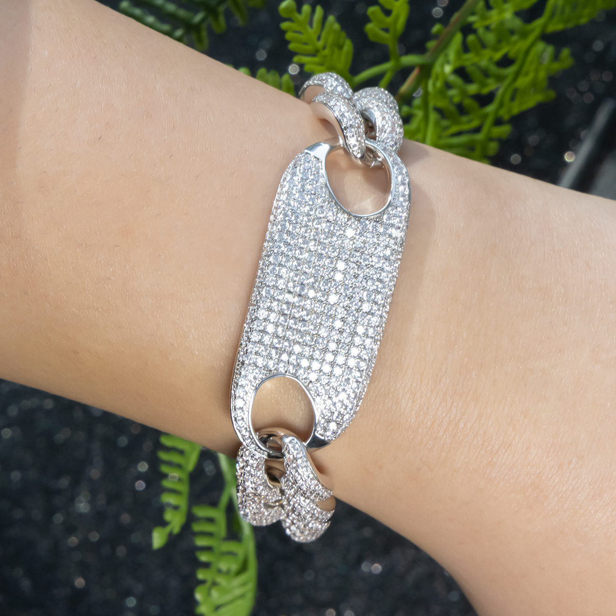 Alloy Gold Plated Link Bracelet - Image 6
