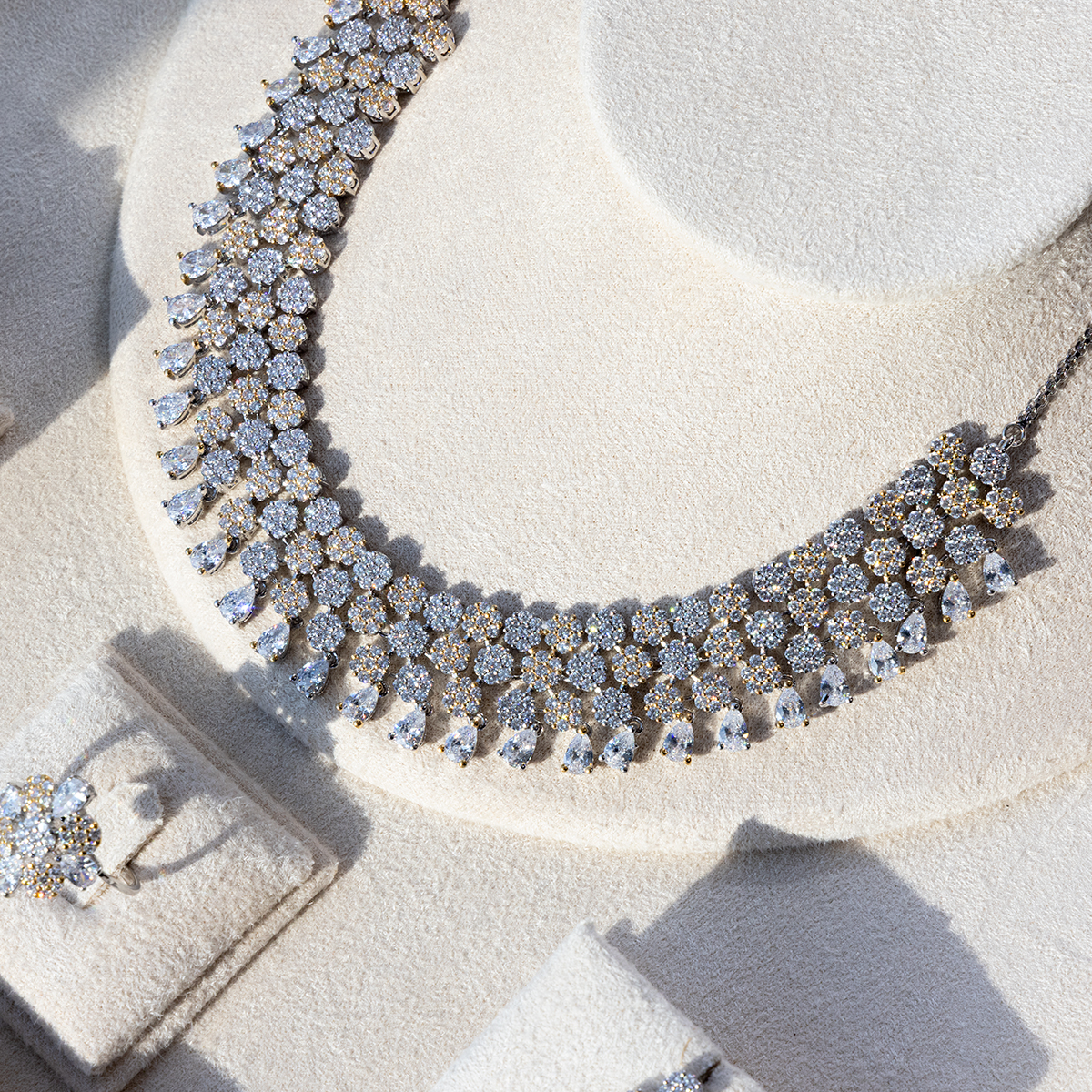 Alloy Gold Plated Bridal Set - Image 2
