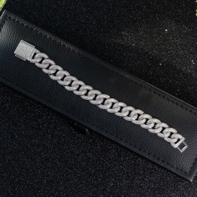Alloy Gold Plated Cuban Link Bracelet