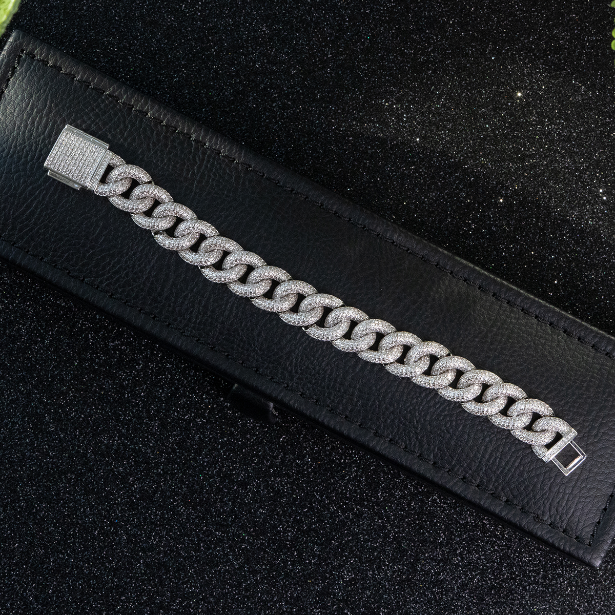 Alloy Gold Plated Cuban Link Bracelet