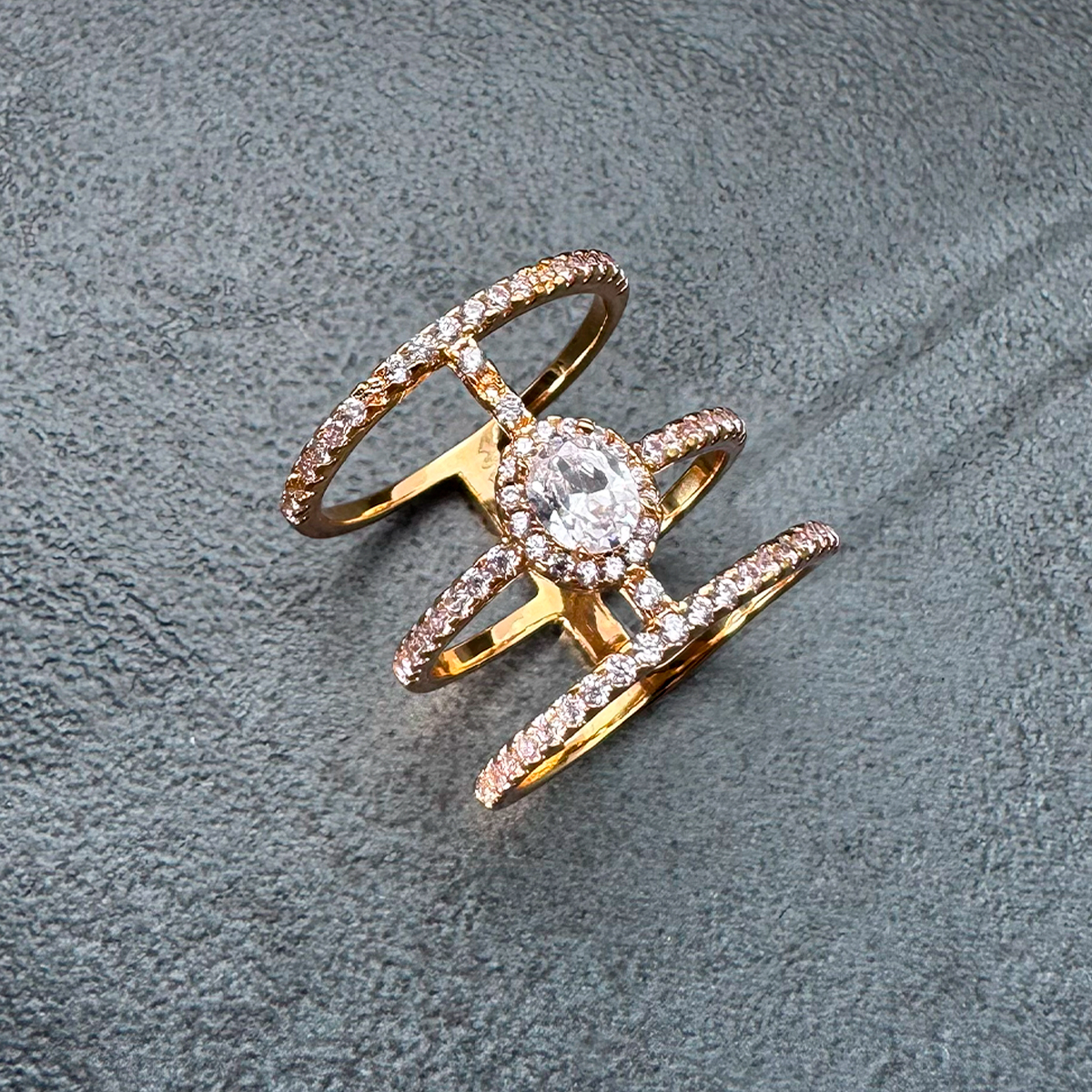 Alloy Gold Plated ring