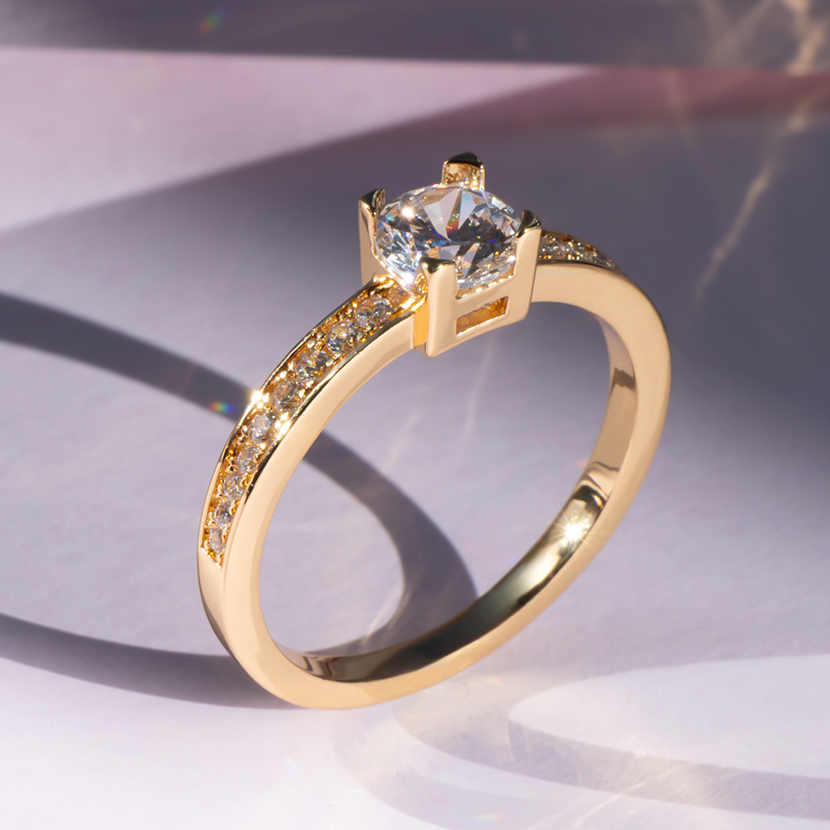 Alloy Gold Plated ring