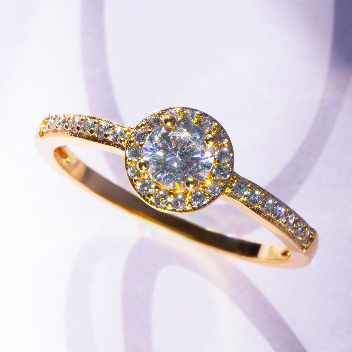 Alloy Gold Plated ring - Image 2