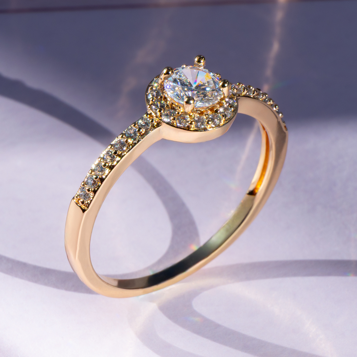 Alloy Gold Plated ring