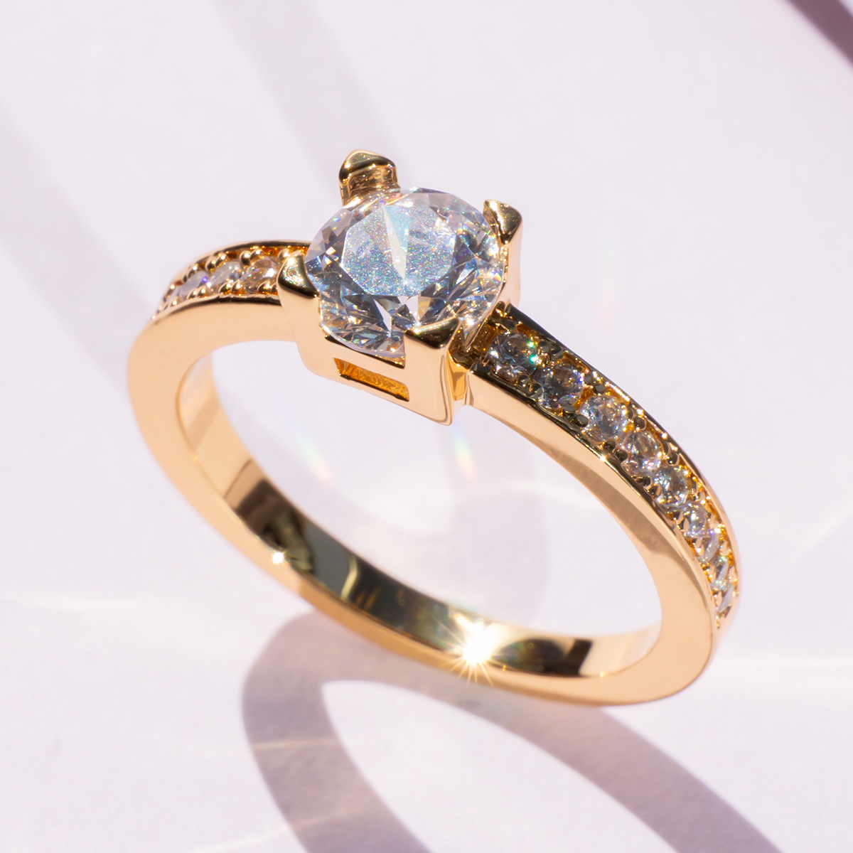 Alloy Gold Plated ring - Image 3