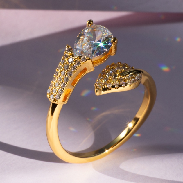 Alloy Gold Plated ring