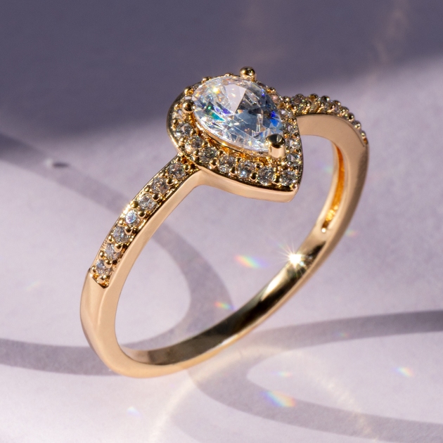 Alloy Gold Plated ring