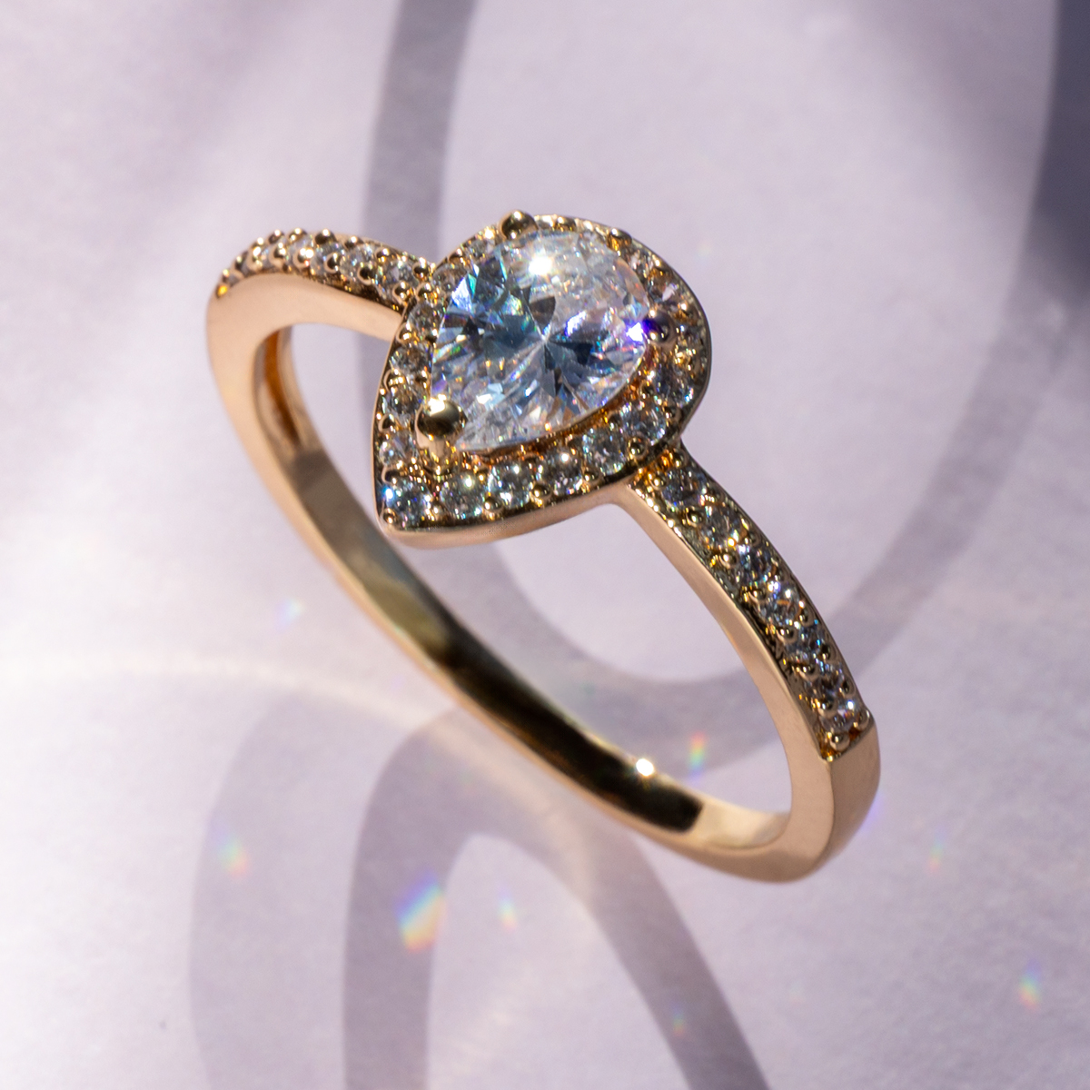 Alloy Gold Plated ring - Image 2