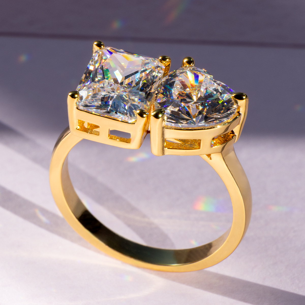 Alloy Gold Plated ring - Image 2