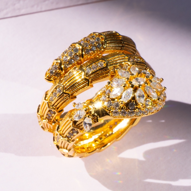 Alloy Gold Plated ring