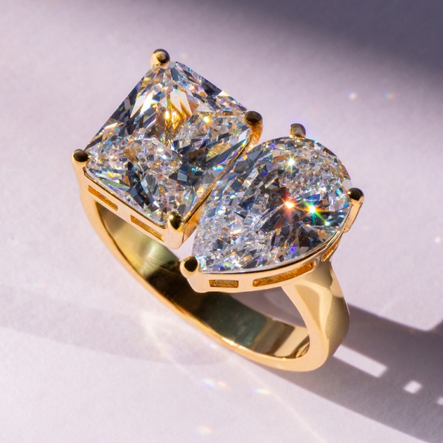 Alloy Gold Plated ring