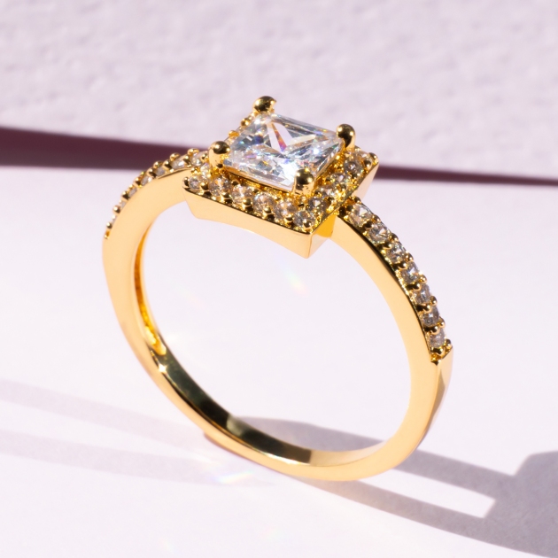 Alloy Gold Plated ring