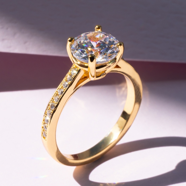 Alloy Gold Plated ring