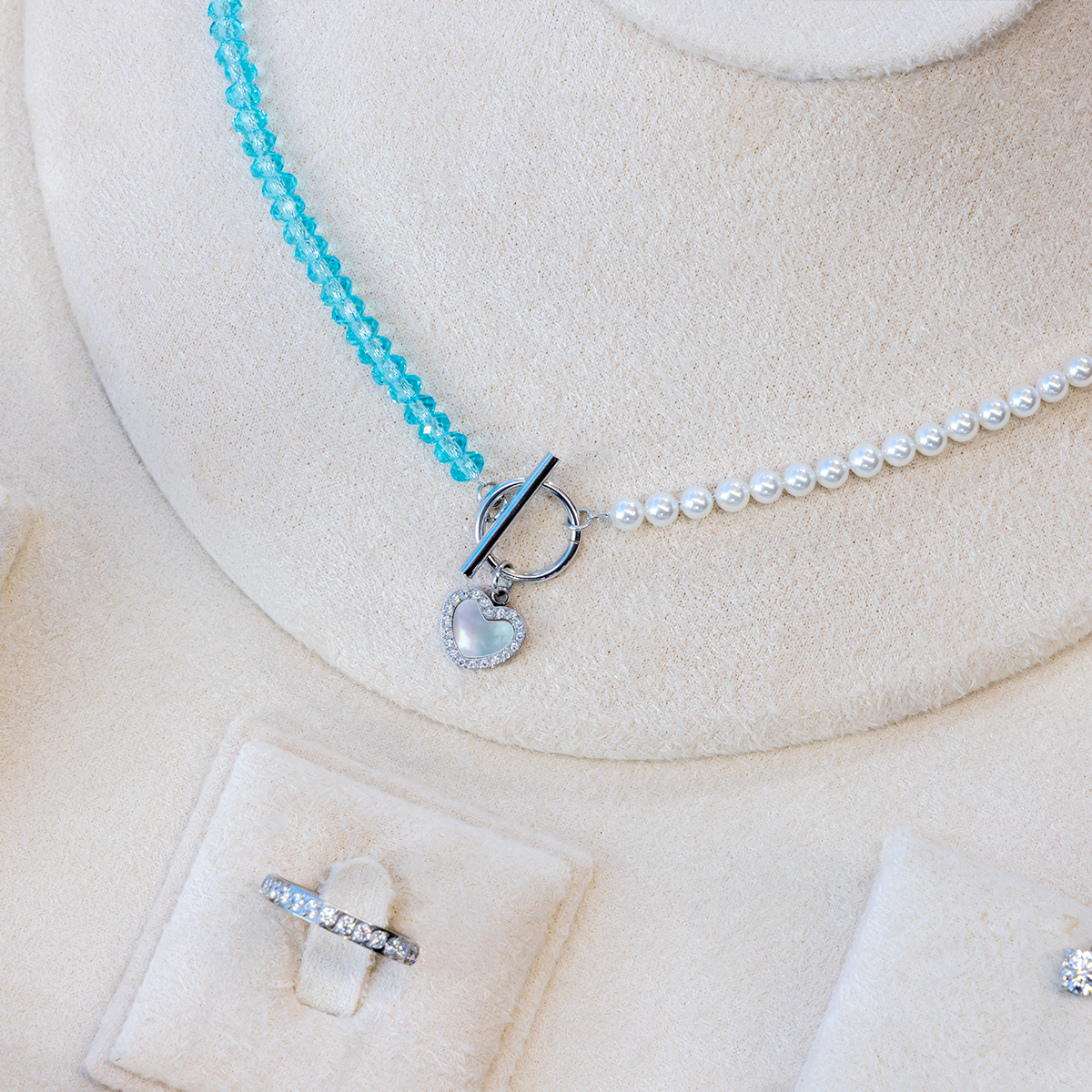 Women’s Stainless Steel Diamondlite set - Image 2
