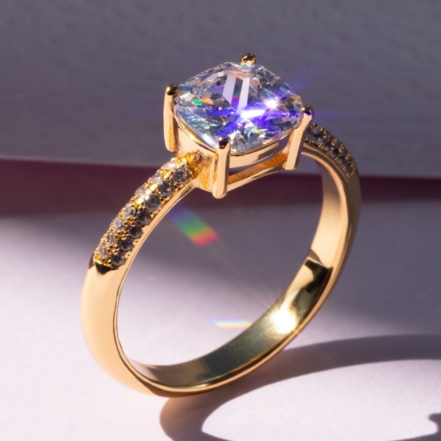 Alloy Gold Plated ring