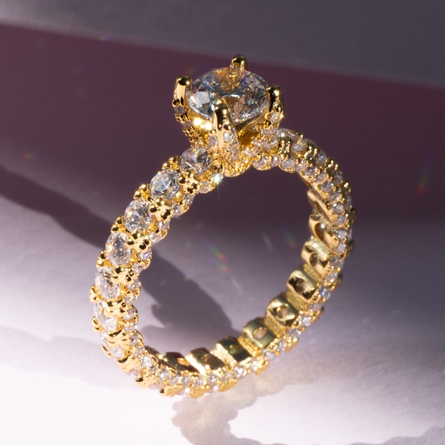 Alloy Gold Plated ring