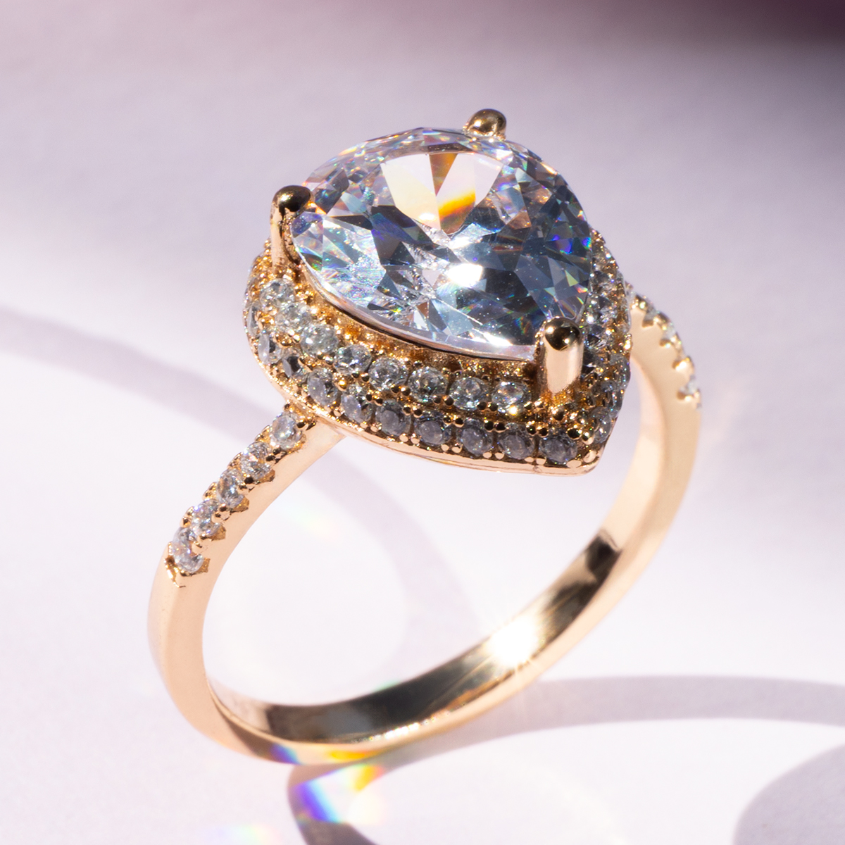 Alloy Gold Plated ring