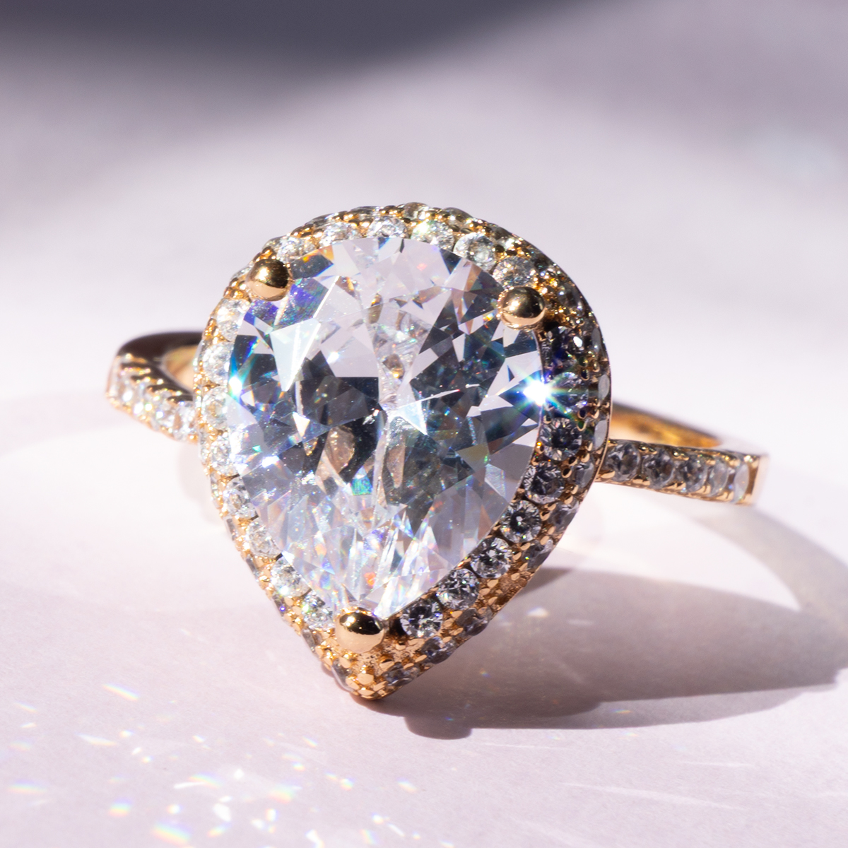 Alloy Gold Plated ring - Image 2
