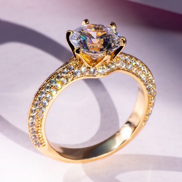 Alloy Gold Plated ring