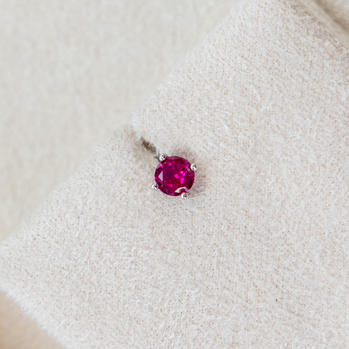 925 Sterling Silver Pink Diamondlite 3mm Set - Image 3