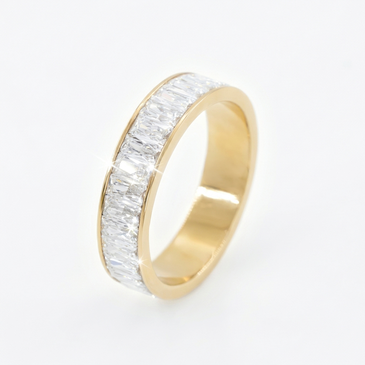 Baguette Channel Diamondlite Band Ring - Image 2