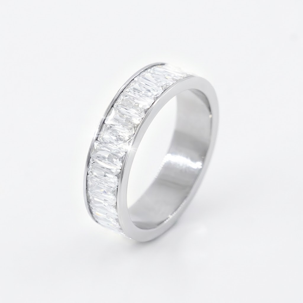 Baguette Channel Diamondlite Band Ring - Image 3