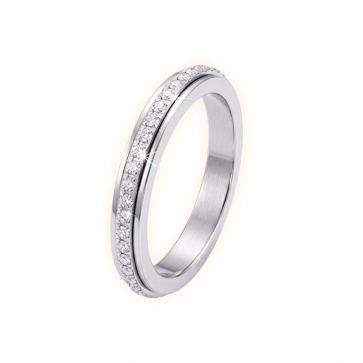 Diamondlite Edge Band Ring - Image 2