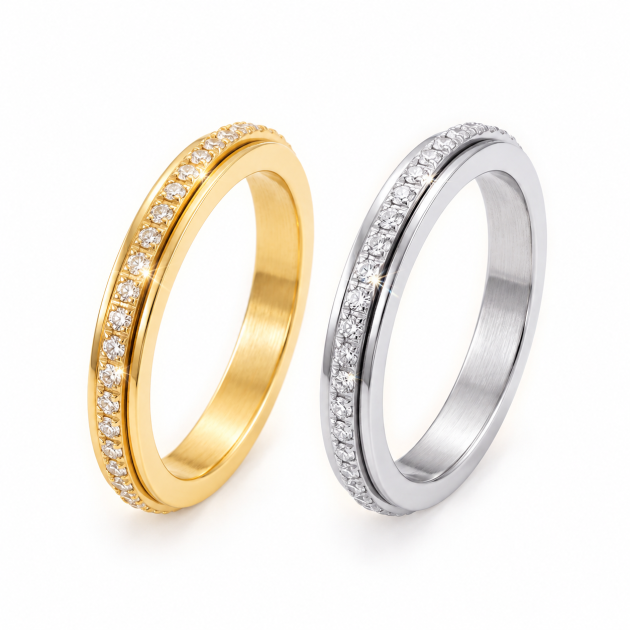 Diamondlite Edge Band Ring